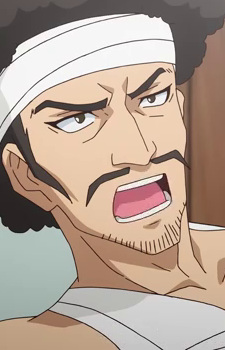 Gambar Karakter Anime: Laszlo "Afro The Forever"