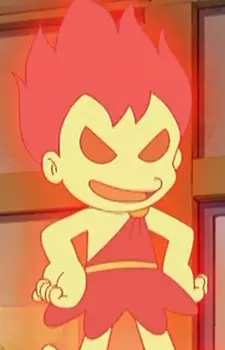 Gambar Karakter Anime: Fire Spirit
