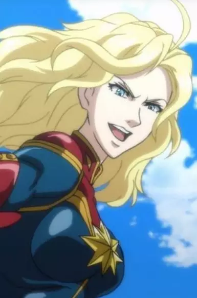 Gambar Karakter Anime: Carol Danvers