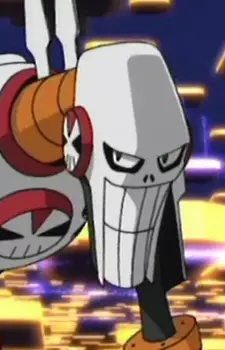 Gambar Karakter Anime: SkullMan.EXE