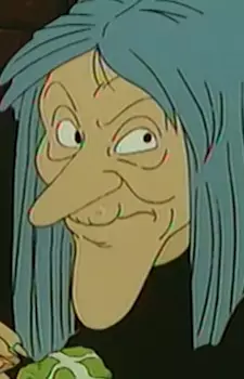 Gambar Karakter Anime: Old Woman (Donkey Cabbages)