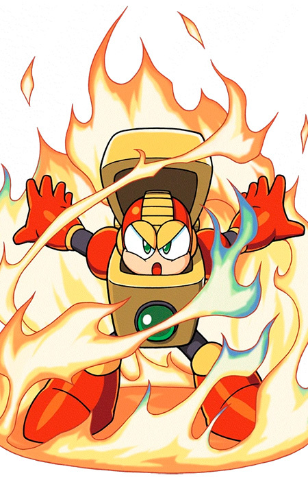 Gambar Karakter Heat Man