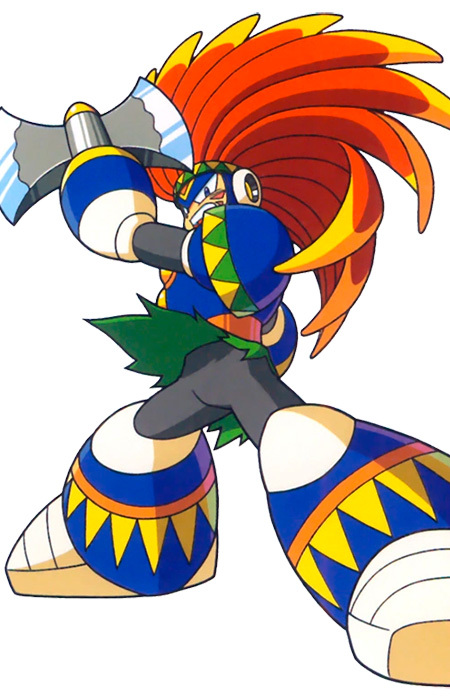 Gambar Karakter Tomahawk Man