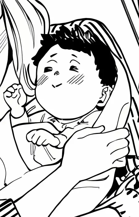 Gambar Karakter Anime: Omurai's Baby