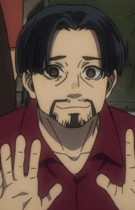 Gambar Karakter Man With Parted Hair