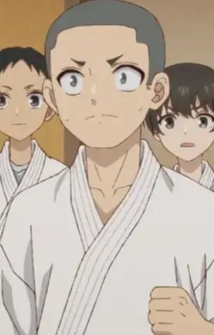 Gambar Karakter Anime: Karate Club Member