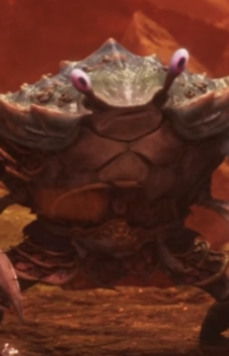 Gambar Karakter Crab Monster