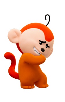 Gambar Karakter Monkey