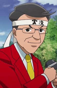 Gambar Karakter Anime: Announcer Fukuzawa "Akira Fukuzawa"