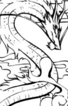 Gambar Karakter Anime: White Dragon