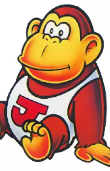 Gambar Karakter Anime: Donkey Kong Jr.