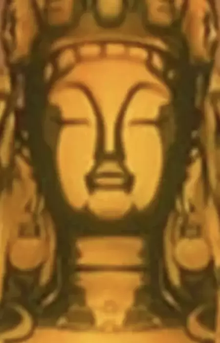 Gambar Karakter Anime: Multi-Armed Statue