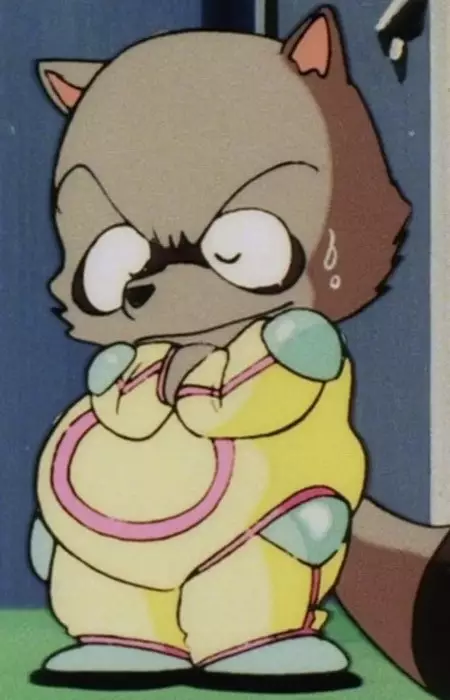 Gambar Karakter Anime: Tanuki Oshima