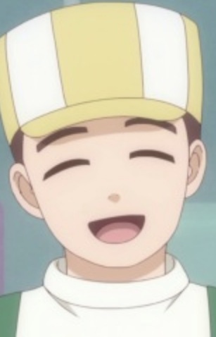 Gambar Karakter Churros Salesperson