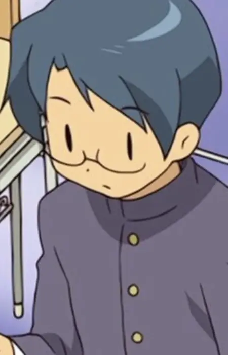 Gambar Karakter Anime: Student with Glasses