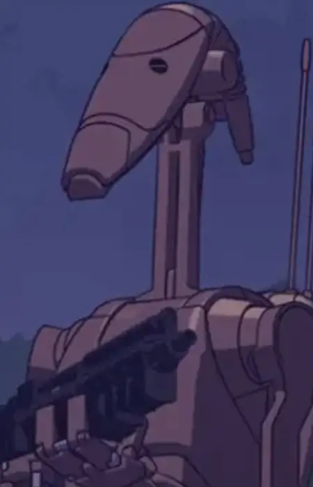 Gambar Karakter Anime: Battle Droid