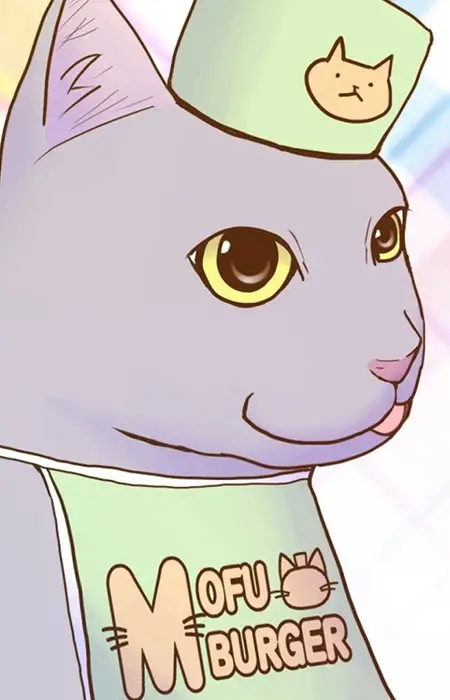 Gambar Karakter Anime: Mofu Burger Manager
