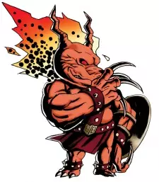 Gambar Karakter Anime: Fire Leo