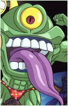 Gambar Karakter Anime: Green Ojama