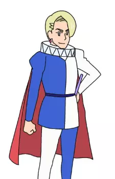 Gambar Karakter Anime: Rakugaki Kingdom Minister of Defense