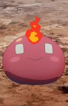 Gambar Karakter Anime: Red Slime