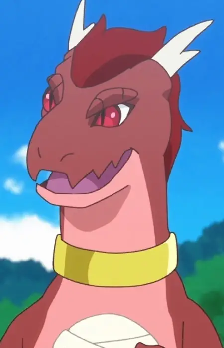 Gambar Karakter Anime: Dragon (Red)