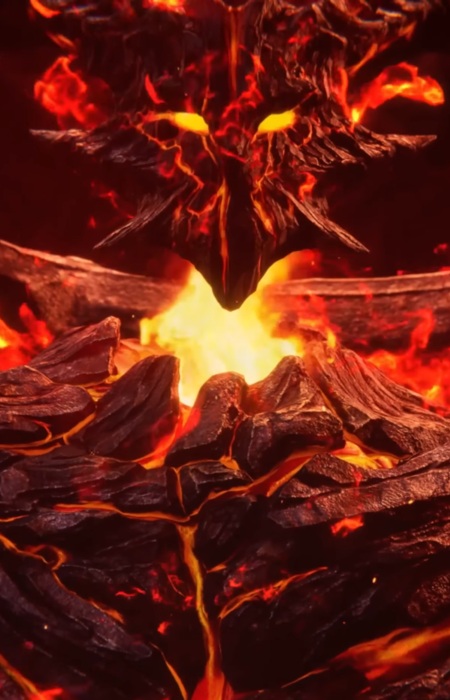 Gambar Karakter Fire Giant