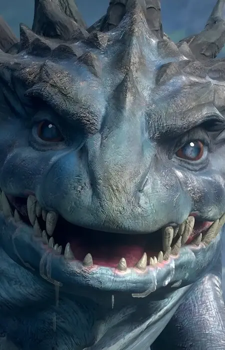 Gambar Karakter Anime: Mystic Water Tiger Dragon