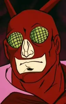 Gambar Karakter Anime: The Red Death Mask