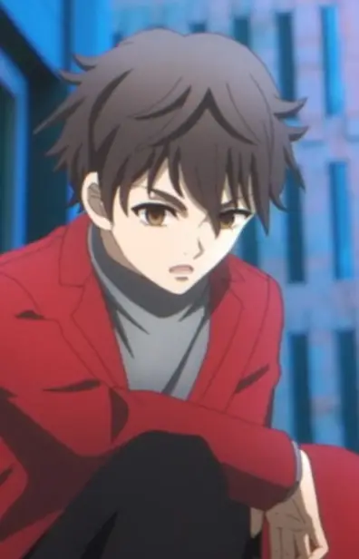 Gambar Karakter Anime: Red-Coated Male Attacker 2