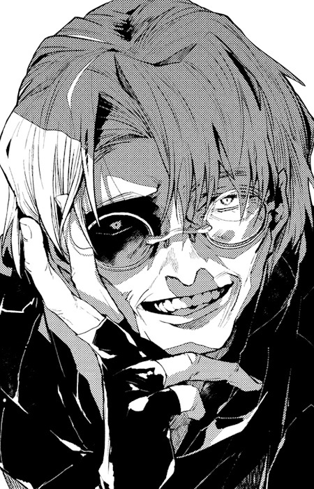 Gambar Karakter Natsuhiko Kyougoku