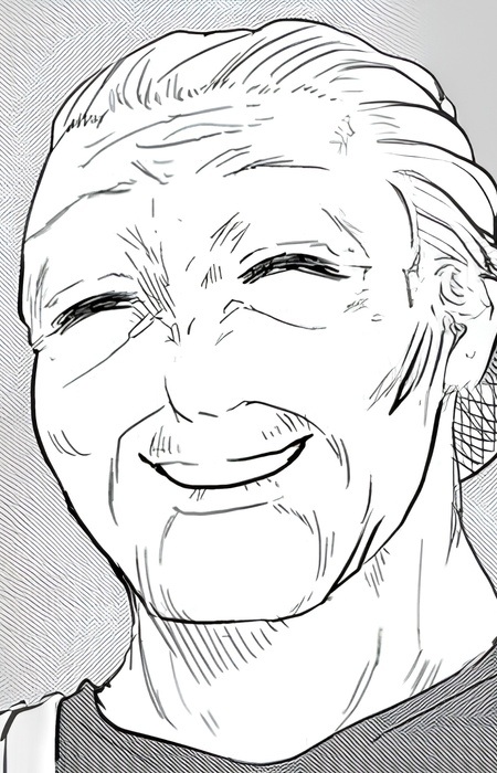 Gambar Karakter Kizaki's Grandmother