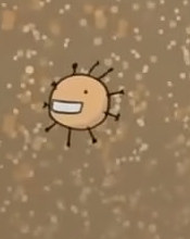 Gambar Karakter Influenza virus