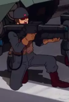 Gambar Karakter Anime: Arasaka HLR-12X Firing Squad Leader 