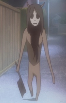 Gambar Karakter Youkai with Axe