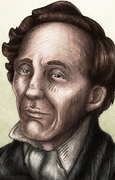 Gambar Karakter Anime: Hans Christian  Andersen