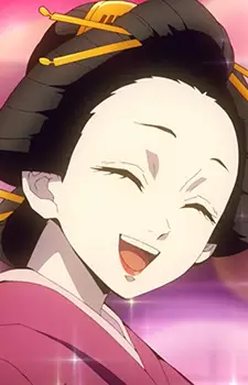 Gambar Karakter Anime: Red-Robed Courtesan