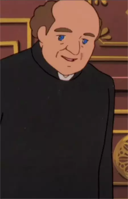 Gambar Karakter Anime: Old Priest