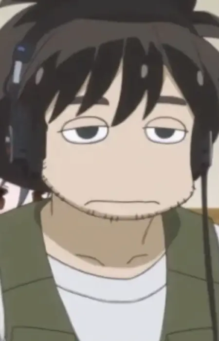 Gambar Karakter Anime: Radio Director