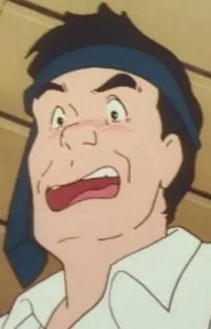 Gambar Karakter Anime: Man on Boat