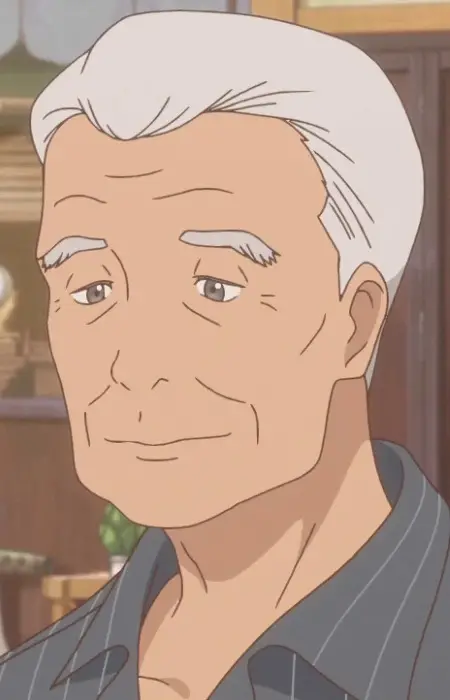 Gambar Karakter Anime: Makio's Grandfather
