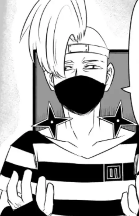Gambar Karakter Anime: Collarbone Shuriken Dekourte