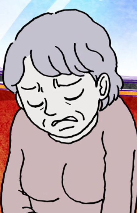 Gambar Karakter Old Lady