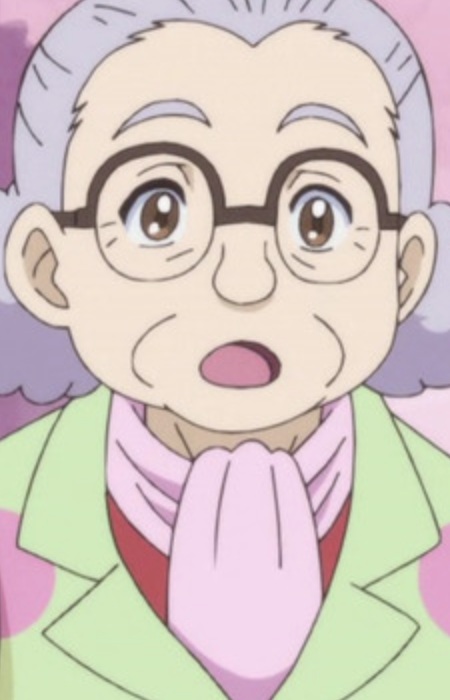 Gambar Karakter Anime: Elderly Woman