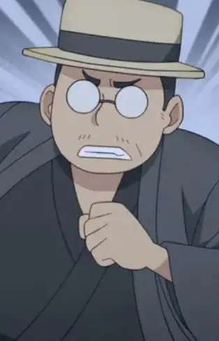 Gambar Karakter Anime: Debt Collector with Hat