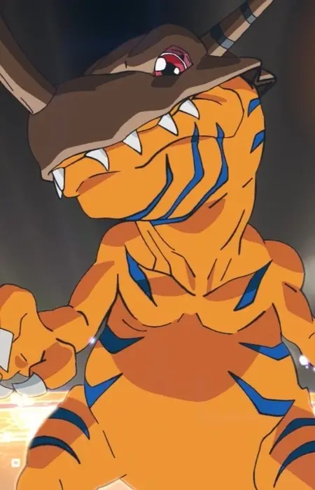 Gambar Karakter Anime: Greymon