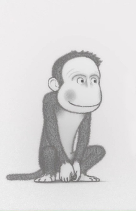 Gambar Karakter Saru-kun