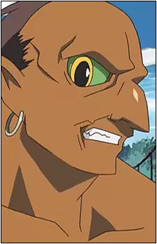 Gambar Karakter Anime: Golden-eyed Giant