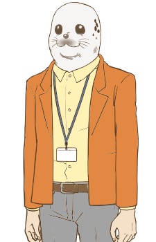 Gambar Karakter Azarashi