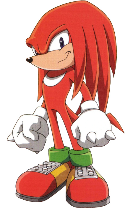 Gambar Karakter Knuckles the Echidna